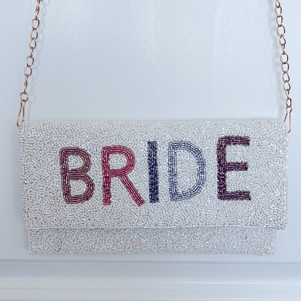 Lulus Bride crossbody bag purse clutch
